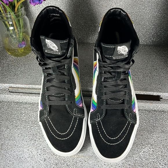 VANS UNISEX REFRACT SK8-HI REISSUE SHOES Sneakers Size 9.5 11 - Picture 6 of 9